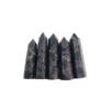 WGPHD Quartz Decoration 1PC Natural Crystal Healing Stone Amphibole Garnet Star Leaf Crystal Tower for Decoration (Size : 8-9CM) view 1