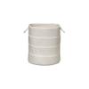 Colonial Mills Modern Woven Braided Hamper, 15"x15"x18", Gray view 1