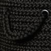 Colonial Mills Clean & Dirty Woven 2 Braided Hamper Set, 17"x17"x22" /19"x19"x15", Black 2 Count view 2