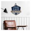 KH Sports Fan Penn State Nittany Lions Fan Cave Badge Sign, 20x20 Inches, Nittany Lions Decor for Dorm Room, Bedroom, Fan Cave, Living Room; Display Your Team Spirit with This Unique Penn State Nittany Lions Wall Art view 2