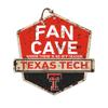 KH Sports Fan Texas Tech Red Raiders Fan Cave Badge Sign, 20x20 Inches, Red Raiders Decor for Dorm Room, Bedroom, Fan Cave, Living Room; Display Your Team Spirit with This Unique Texas Tech Red Raiders Wall Art view 1
