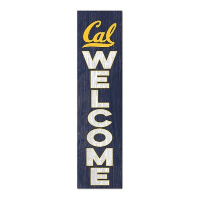 KH Sports Fan California Golden Bears Welcome Porch Leaner, 11x46 Inches, Golden Bears Outdoor Welcome Sign; Display Your Team Spirit with This California Berkeley Golden Bears Plaque