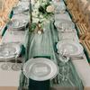 12 Pack Cheesecloth Table Runner, Runner Gauze Boho Wedding Decor Romantic Table Runner for Wedding Birthday Party(35" x 118") (Sage Green) view 4
