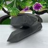 WGPHD Quartz Decoration 1PC Crystal Tower Crafts Natural Shungite Hand Made Point for Decoration (Size : 6-7CM) view 4