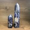 WGPHD Quartz Decoration 1PC Natural Crystal Tower Pole Point Sodalite Tower can be Used for Home Decoration (Size : 9-10CM) view 3