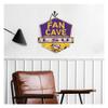 KH Sports Fan LSU Tigers Fan Cave Badge Sign, 20x20 Inches, Tigers Decor for Dorm Room, Bedroom, Fan Cave, Living Room; Display Your Team Spirit with This Unique LSU Fighting Tigers Wall Art view 2