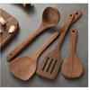 NAQYAH Cooking Utensils Spoons Spatulas 4 Pieces Sets Kitchen Wood & Gadgets Utensils view 2