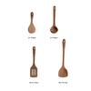 NAQYAH Cooking Utensils Spoons Spatulas 4 Pieces Sets Kitchen Wood & Gadgets Utensils view 3