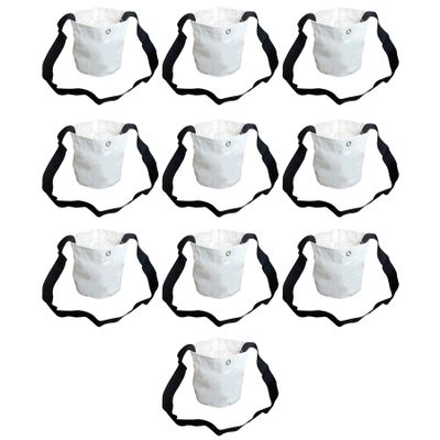Zenport Industries AG4027-10PK Lawn-and-Garden-Hand-Tools, White