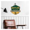 KH Sports Fan Baylor Bears Fans Welcome Badge Sign, 20x20 Inches, Bears Decor for Dorm Room, Bedroom, Fan Cave, Living Room; Display Your Team Spirit with This Unique Baylor Bears Wall Art view 2