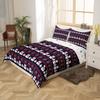Christmas Bedding Set for Kids Boys Girls Polar Bear Christmas Tree Comforter Cover Set Exotic Ethnic Xmas Theme Duvet Cover Bedroom Decor Snowflake Bedspread Cover Full Size Bedding Collection 3Pcs view 2