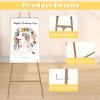 2 Pack Easel Stands Floor Easel Foldable Display Stand Height Adjustable Gold Easel Stand for Weddings Shops Exhibitions 40.95inch Height (Vertical Height of The Longest Position of Zipper) view 3