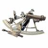 Nautical 8-Inch Brass Working Sextant in Brown Antique Marine - Handcrafted Marine Navigational Instrument for Collectors & Dcor view 1