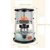 DUTIL Adjustable Height Kerosene Stove,Kerosene Heaters for Indoor Use,Portable Camping Oil Heaters 8900 BTU/H,Non Electric Heaters with 4Wicks,4.5L Kerosene Space Heaters view 2