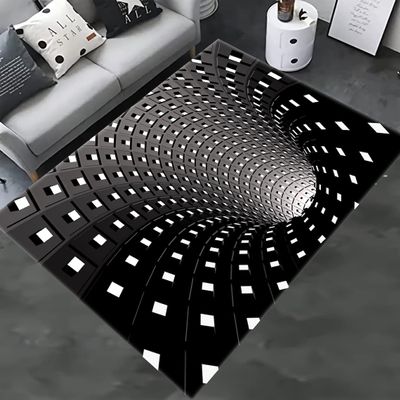 3D Vortex Rug, 3D Illusion Rug, Illusion Rugs, Vortex Illusion Carpet, 3D Effect, Optical Illusion (70x110)=180x280cm