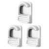 Cabilock 3pcs Wall Mounted Mop Holder Hook for Brooms and Umbrellas view 1