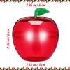 8Pcs Small Candy Boxes,Plastic Filled Red Containers,Chocolate Treat Cookie Jar Favor Boxes for Party Wedding Christmas Valentine's Day view 2