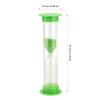 HOZEON 50 PCS 1 Minute Sand Timer, Plastic Hourglass Timer, Plastic Sand Clock Hourglass Sandglass Set Countdown Tool for Classroom Games, Office, Kitchen, 5 Colors view 2