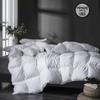 APSMILE Luxurious Oversized King Down Feather Fibers Comforter, Ultra-Soft Down Feathers Fiber Duvet, Hotel Collection Down Feather Fibers Comforter All Season Fluffy Duvet Insert (120x98, White) view 2