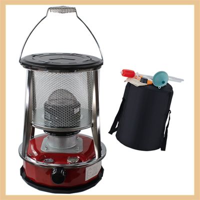 Portable Kerosene Stove,4.6L Kerosene Space Heaters,Multifunctional Tent Emergency Heater for Camping,for Ice Fishing,Hiking,Hunting,Survival,Emergency, Red