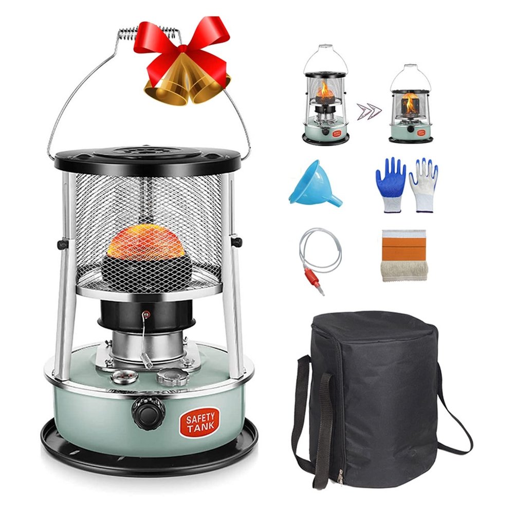 Kerosene Stoves,Efficient Kerosene Space Heaters,Non Electric Heaters for Indoor Use with Storage Bag and Accessories,for Outdoor Indoor Camping