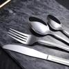 40 Piece Silverware Set for 8 Durable Stainless Steel Flatware Sets Kitchen Wedding Restaurant Cutlery Utensils Include Knifes Forks Spoons Dessert Spoons Desert Forks Delicate Tableware Set view 2