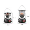 DUTIL Kerosene Heaters for Indoor Use,Adjustable Height Kerosene Stove,4.5L Multifunctional Non Electric Heater, Removable Top Cover Indoor Kerosene Heater, with Storage Bag, Wick and Gloves view 2