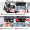 DUTIL Kerosene Stove,Non Electric Heater, Indoor Kerosene Space Heaters,Adjustable Height, for Camping, Burn More Fully Indoor Emergency Heater, with Storage Bag view 4