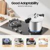 23 Quart Pressure Cooker 70kpa Aluminum Alloy Pressure Cooker Pot Explosion-proof with Gauge Pressure Cookware Induction Compatible Pressure Canner view 4