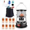 DUTIL Adjustable Height Kerosene Stove,Indoor Heater Non Electric,Black Portable Kerosene Stove Heaters for Indoor Use, Multifunctional Tent Heater for Camping, with Storage Bag and Accessories view 1