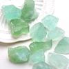 50g Natural Crystal Green Fluorite Tumbled Chips Crushed Stone Crystal Jewelry Making Home Decoration Or Ffish Tank STO,Light Green,50g view 4