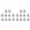 Zerodeko 20pcs Curtain Rod Support Clips Easy Install Towel Pole Holders for Home No Drill Adhesive Brackets Compatible Poles Stylish and Design for and Showers view 1