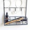 YQBUER Flashing Wrought Iron Jewelry Storage Rack Hairpin Wall Hanging Necklace Earring Earrings Bracelet Jewelry Creative Hanging Shelf view 4