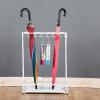 10 Holes 8 Hooks Umbrella Rack,Umbrella Rack Stand,Umbrella Holder with Removable Drip Tray Umbrella Storage for Home Office Entry Hallway(white), Umbrella Rack Stand,10 Holes 8 Hooks Umbrella Ra view 1