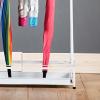 10 Holes 8 Hooks Umbrella Rack,Umbrella Rack Stand,Umbrella Holder with Removable Drip Tray Umbrella Storage for Home Office Entry Hallway(white), Umbrella Rack Stand,10 Holes 8 Hooks Umbrella Ra view 4