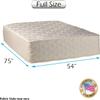 DS Solutions USA Highlight Luxury Firm Full Size Mattress Only with Mattress Cover Protector Included view 2