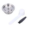 LANGshaw Refillable Coffee Pod Reusable Coffee Powder Capsule Stainless Steel 70ML Hemispherical Compatible For Vertuo Plus Coffee Accessories leisurely view 2