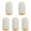 Healifty 5sets Tea Tree Toothpicks Toothpick Kit Cleaning Tool Wooden Plaque Storage Case for Home Office view 1