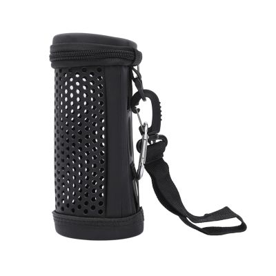 ERYUE Speaker Cover,Protective Case Cover Compatible with Flip 5 Speaker Carrying Bag Hollow Hard Case Travel Storage Pouch with Portable Wrist Strap Climbing Hook