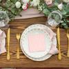Gift Boutique 100 Pcs Pink & White Gingham Cocktail Napkins Disposable Paper Checkered Plaid Beverage Dessert Napkin Summer Picnic Baby Shower Party view 4