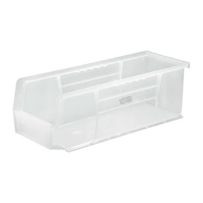 MDMprint Clear Hang and Stack Bin, 14-3/4"L x 5-1/2"W x 5" H