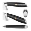 Cangshan L Series 4-Piece Fine-Edge Steak Knife Set, Forged German Steel, Black, 1026931 view 2
