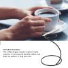 CHICIRIS Coffee Dripper Holder, Coffee Dripper Stand, Black Spiral Coffee Dripper Stand Metal Filter Frame Holder Rack Hand Drip Pour Over Coffee Brewer Holder view 3