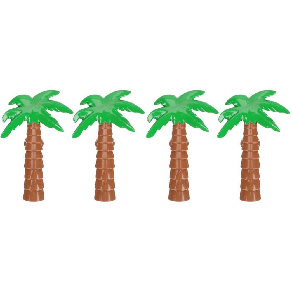 Alipis Beach Towel Clips Set of 4 Lightweight Palm Tree Shaped Towel Holders for Windproof Laundry Travel and Beach Chairs