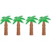 Alipis Beach Towel Clips Set of 4 Lightweight Palm Tree Shaped Towel Holders for Windproof Laundry Travel and Beach Chairs view 1