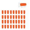 100pcs Eyelash Glue Bottle Plug Pin, Plastic Replacement Nozzle Tool view 4