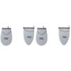minkissy 4pcs Handheld Ironing Board Portable Mini Ironing Accessory - Cover Compact Design of Shirts Pants and More Grey view 1