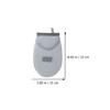 minkissy 4pcs Handheld Ironing Board Portable Mini Ironing Accessory - Cover Compact Design of Shirts Pants and More Grey view 3