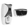Worem Toothpaste Dispenser, Toothpastes Squeezer Dust Prevention for Home(Black) view 1