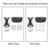Worem Toothpaste Dispenser, Toothpastes Squeezer Dust Prevention for Home(Black) view 3
